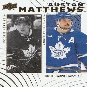 Auston Matthews - 2024/2025 Tim Hortons Retro Rookies Series Card - Number 8
